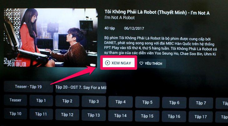Hướng sử dụng ứng dụng FPT play trên Smart tivi Panasonic 2018