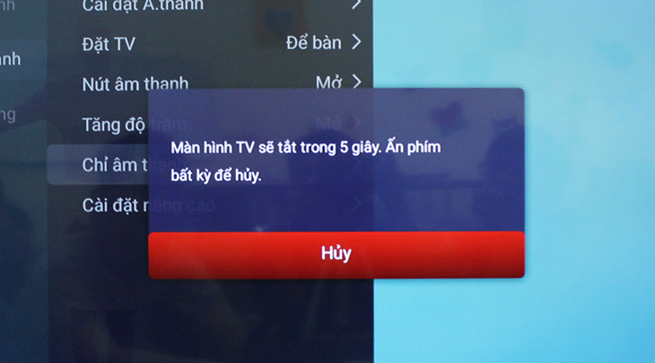 Hướng dẫn nghe nhạc và tắt màn hình trên Android tivi TCL 2018