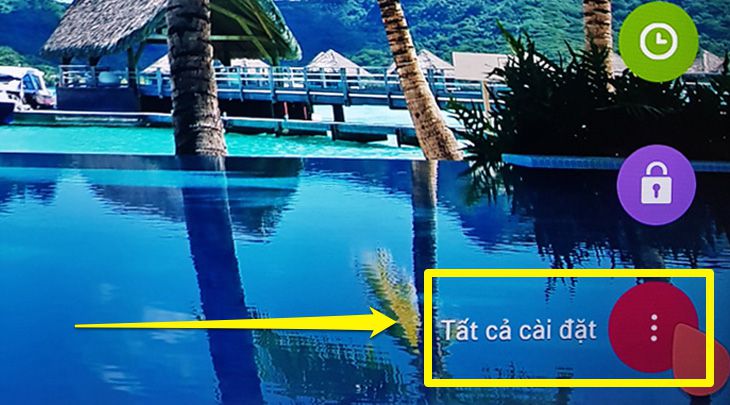 Bạn chọn mục Tất cả cài đặt