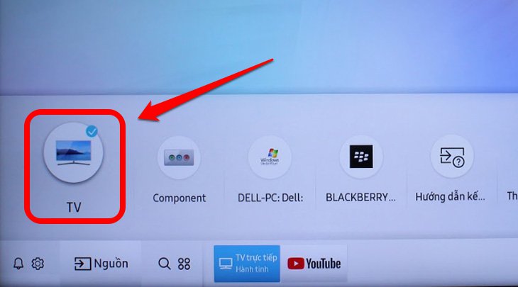 Hướng dẫn dò kênh trên Smart tivi Samsung 2018