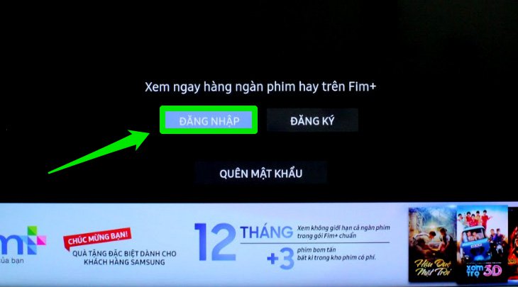 Hướng dẫn sử dụng ứng dụng Film+ trên Smart tivi Samsung 2018