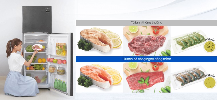 Những lợi ích từ ngăn cấp đông mềm Power Cooling trên tủ lạnh Samsung