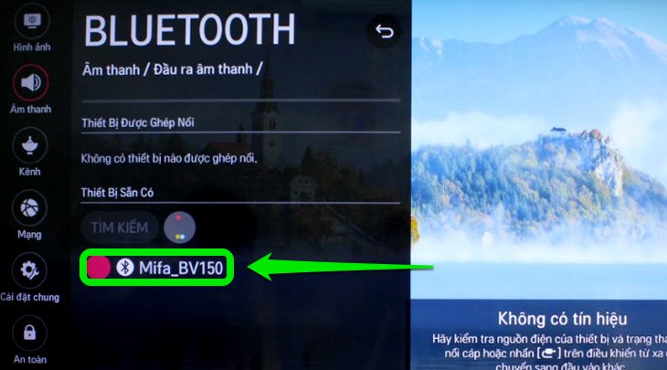 Hướng dẫn kết nối loa bluetooth trên Smart tivi LG 2018