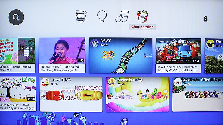 Hướng dẫn sử dụng ứng dụng Youtube Kids trên Smart tivi Samsung 2018