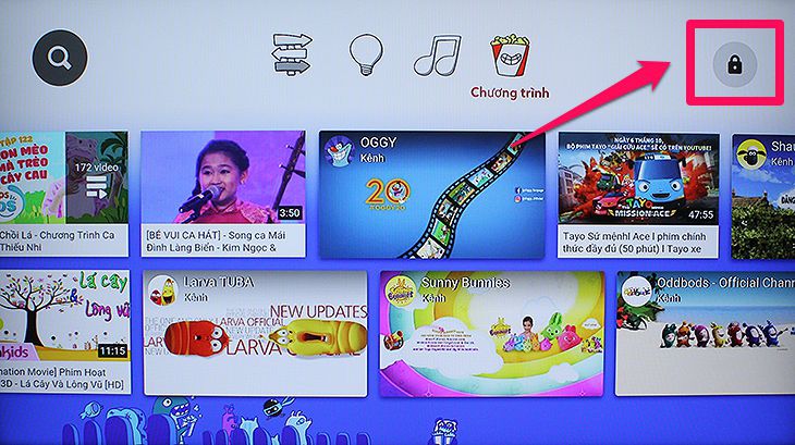 Hướng dẫn sử dụng ứng dụng Youtube Kids trên Smart tivi Samsung 2018