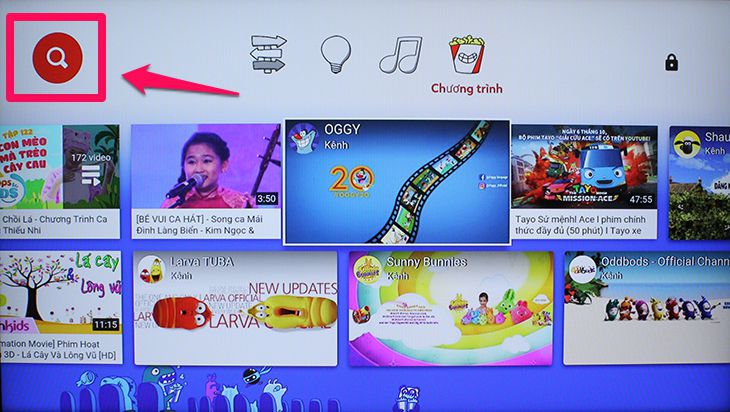 Hướng dẫn sử dụng ứng dụng Youtube Kids trên Smart tivi Samsung 2018