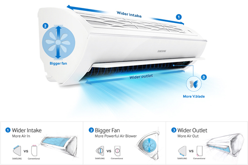 Samsung AR09HVFSBWKNSV, dieu hoa gia re