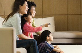 Xem tivi từ mọi góc nhìn