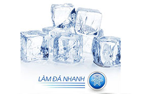 Vận hành êm, làm đá nhanh