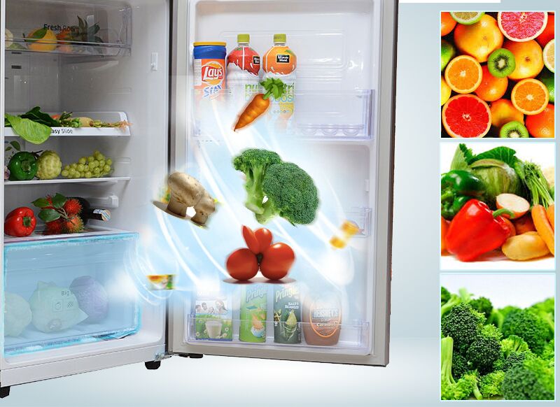 Ngăn rau quả tiện lợi