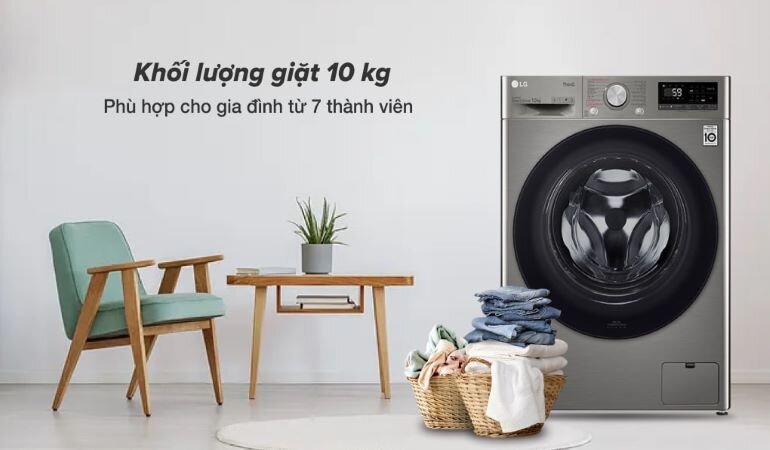 3 MẪU MÁY GIẶT LG 10KG LG BÁN CHẠY THÁNG 9/2023