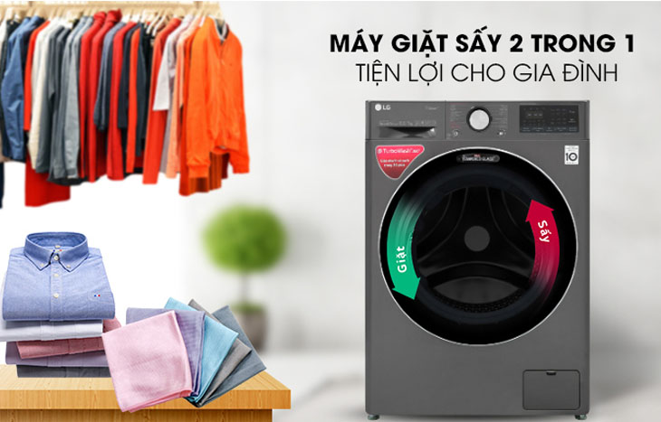 Giới Thiệu Một Số Mẫu Máy Giặt Sấy Ưu Điểm Vượt Trội