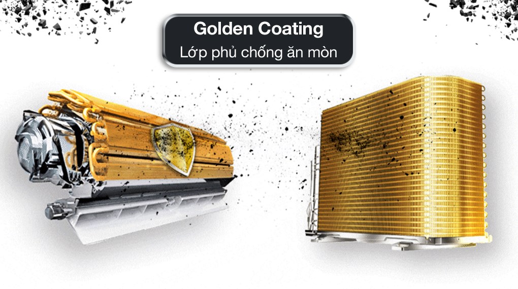 Lớp Phủ Màu Vàng Trên Điều Hòa Là Gì? Công Dụng Và Lợi Ích Bạn Nên Biết