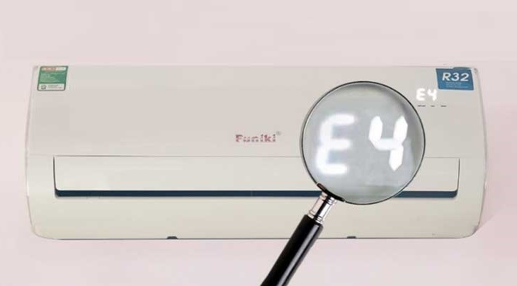 Điều hòa Funiki báo lỗi E4: Nguyên nhân và cách khắc phục hiệu quả