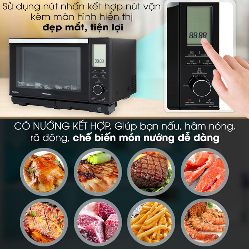 Hướng Dẫn Cách Làm Bánh Bông Lan Bằng Lò Vi Sóng Panasonic