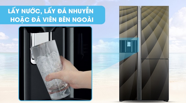 Hướng dẫn sử dụng tính năng làm đá tự động trên tủ lạnh Hitachi