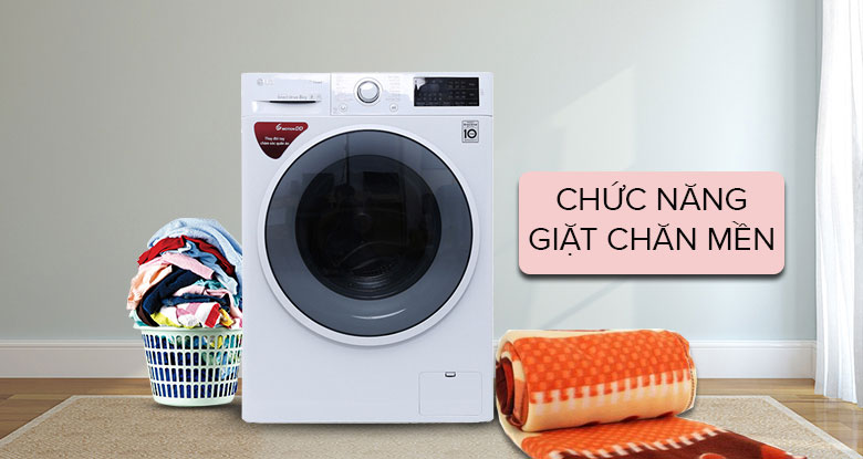 Cách Giặt Chăn Màn Bằng Máy Giặt LG