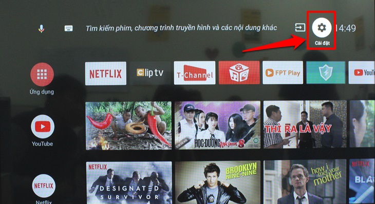Hướng dẫn xóa ứng dụng trên Android tivi TCL 2018