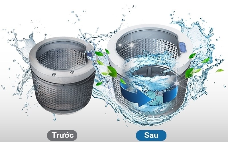 Mẹo làm sạch lồng giặt của máy giặt Electrolux nhanh nhất 