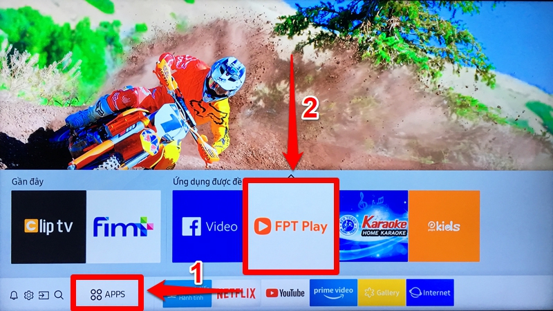 Hướng dẫn kích hoạt gói FPT Play khuyến mại trên smart tivi Samsung