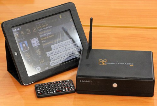 Hệ thống hát Karaoke với đầu Android HD và máy tính bảng