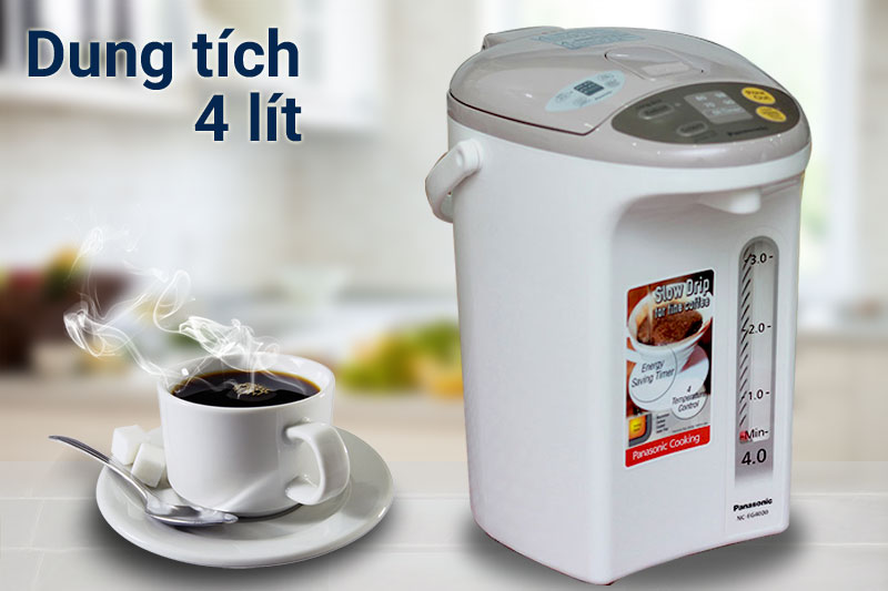 Giới thiệu Bình Thủy Điện Panasonic NC-EG4000CSY - 4 lít