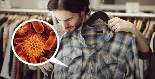 Hãy giặt quần áo mới mua trước khi mặc