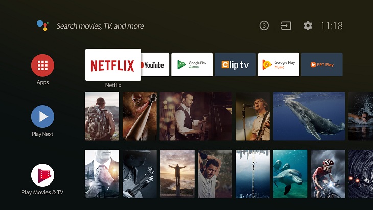 Khám phá những tính năng mới có trên hệ điều hành Android tivi 8.0 
