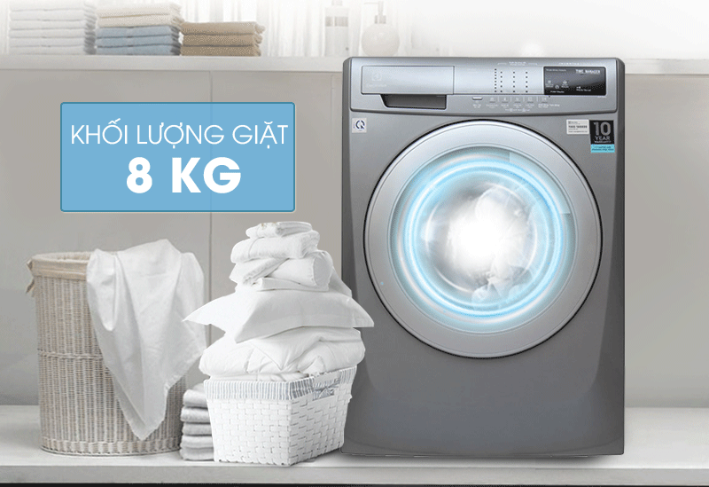 BÁO GIÁ MÁY GIẶT ELECTROLUX 8KG THÁNG 7/2018