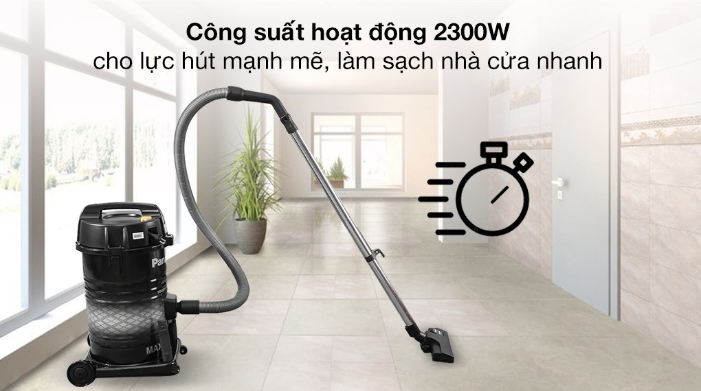 Nguyên Lý Hoạt Động Và Cấu Tạo Của Máy Hút Bụi Công Nghiệp Panasonic