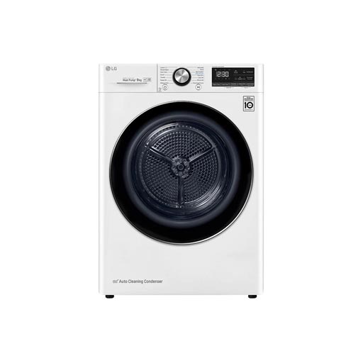 Máy sấy bơm nhiệt LG DVHP09W 9 Kg