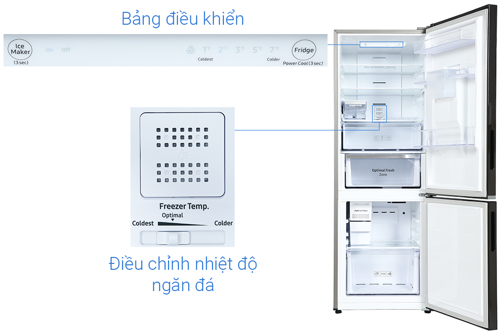 Tủ lạnh Samsung RB30N4190BY/SV inverter 307 lít