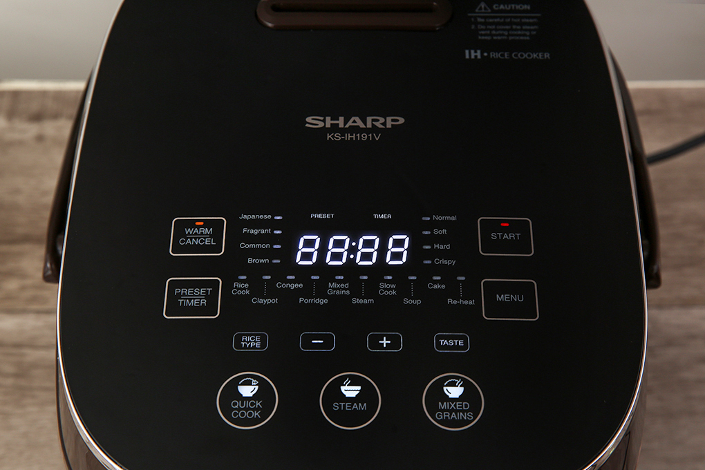 Nồi cơm cao tần Sharp KS-IH191V-GL 1.8 lít