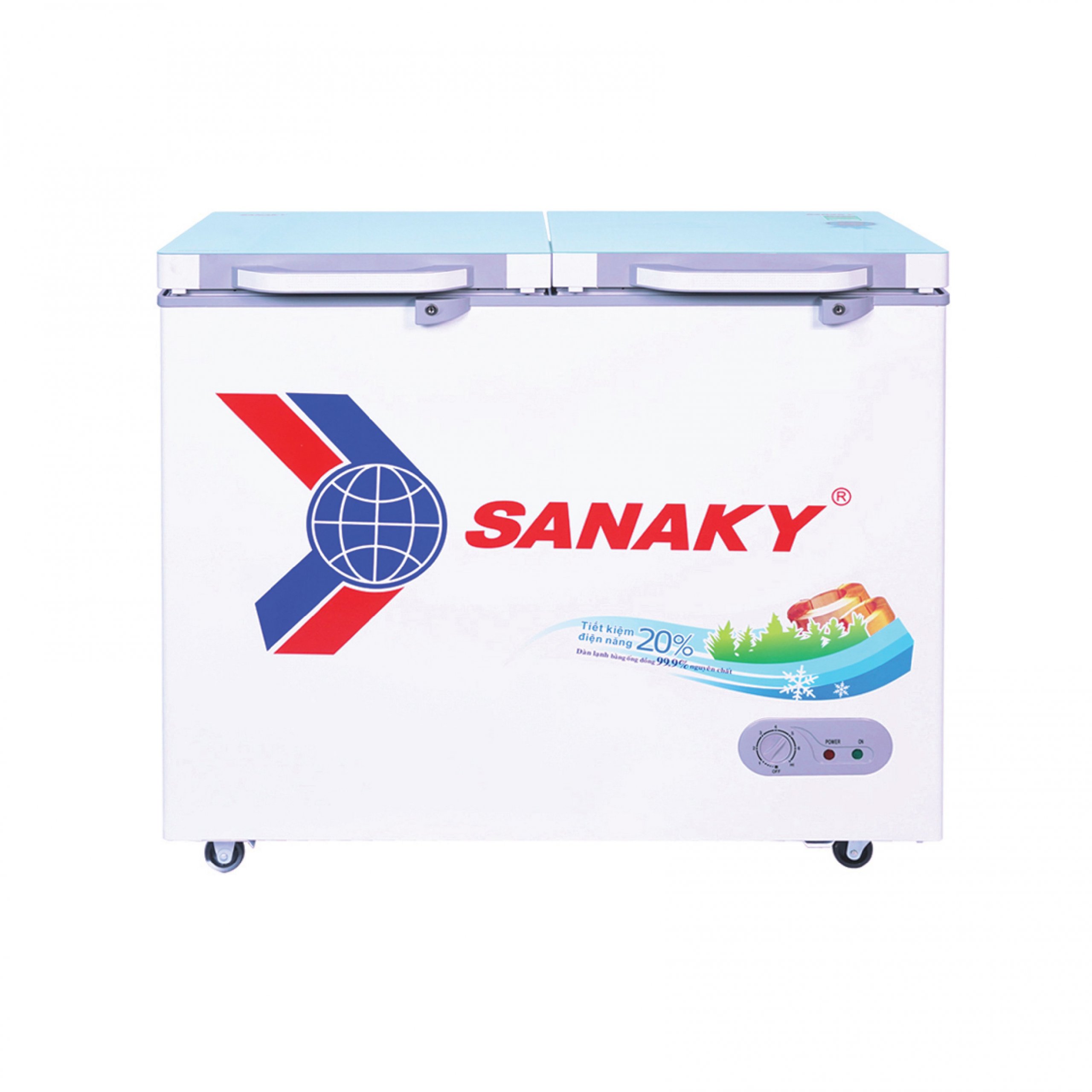 Tủ đông Sanaky VH-2599A2KD 1 ngăn đông 208 lít