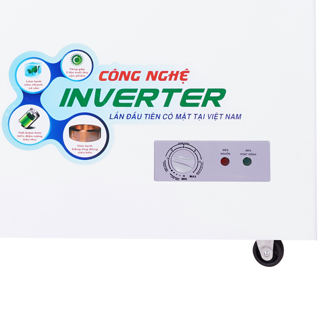 Tủ đông Sanaky VH-2599A3 inverter 1 chế độ 208 lít