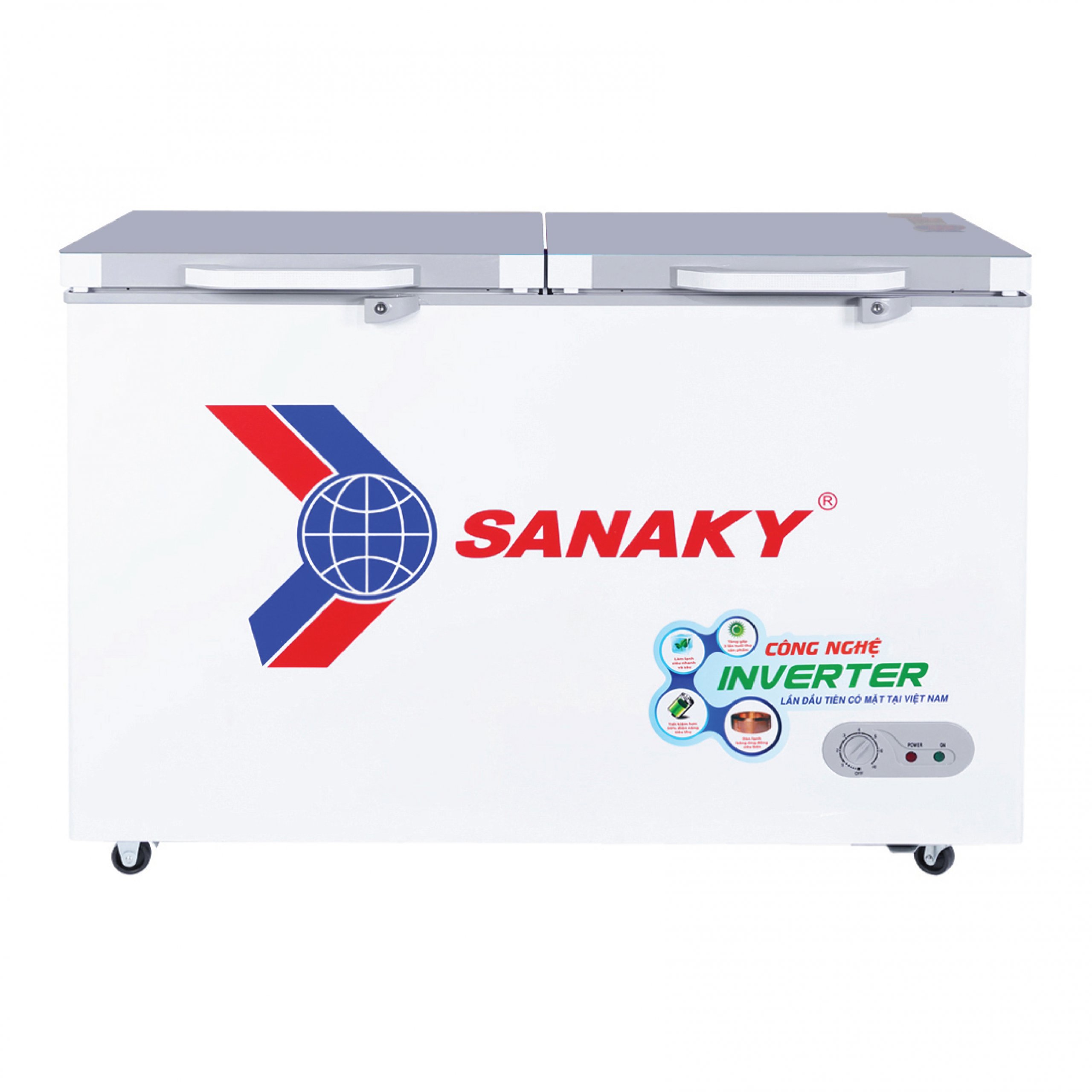 Tủ đông Sanaky VH-4099A4K inverter 1 chế độ 305 lít
