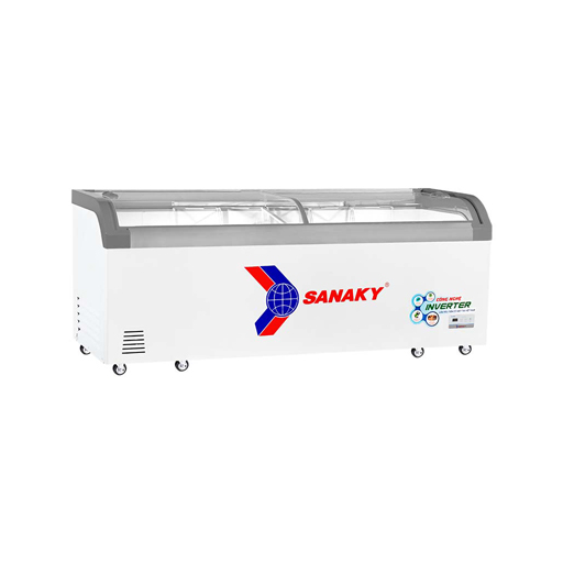 Tủ đông Sanaky VH-1099K3A 1 ngăn đông 2 cánh kính inverter 750 lít