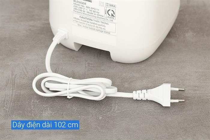 Máy xay sinh tố Panasonic MX-EP5111WRA 1.5 lít