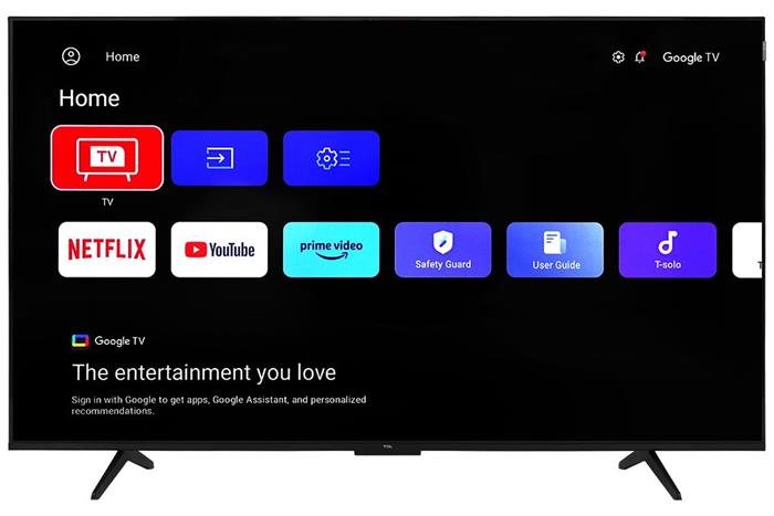 Google Tivi TCL QLED 75P7K 75 Inch 4K