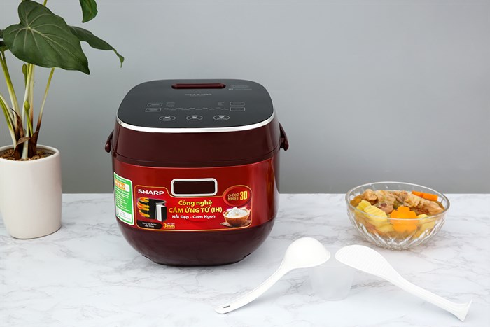 Nồi cơm cao tần Sharp KS-IH191V1-RD 1.8 lít