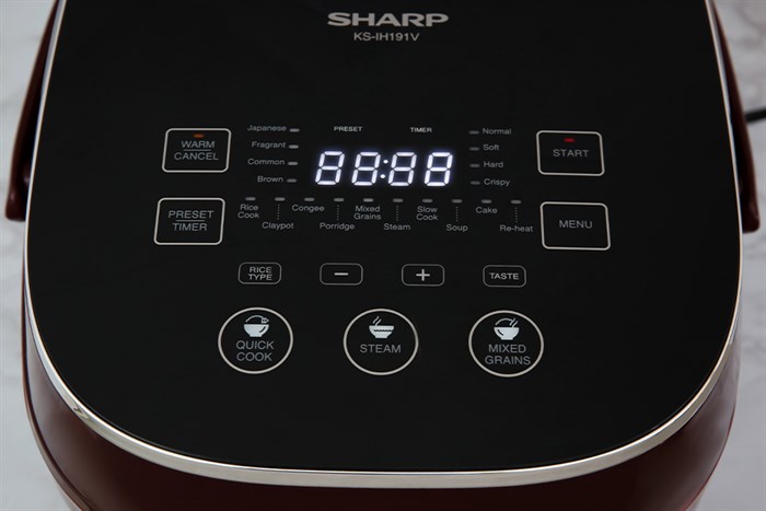 Nồi cơm cao tần Sharp KS-IH191V1-RD 1.8 lít