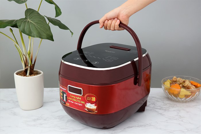 Nồi cơm cao tần Sharp KS-IH191V1-RD 1.8 lít