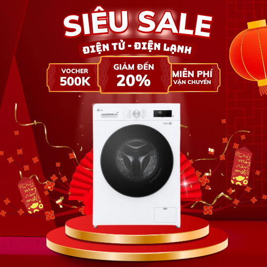 Máy giặt LG FB1209S5W inverter 9 kg