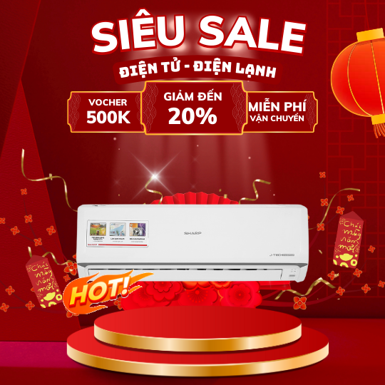 Điều hòa Sharp AH-X10ZEW 1 chiều inverter 9000BTU