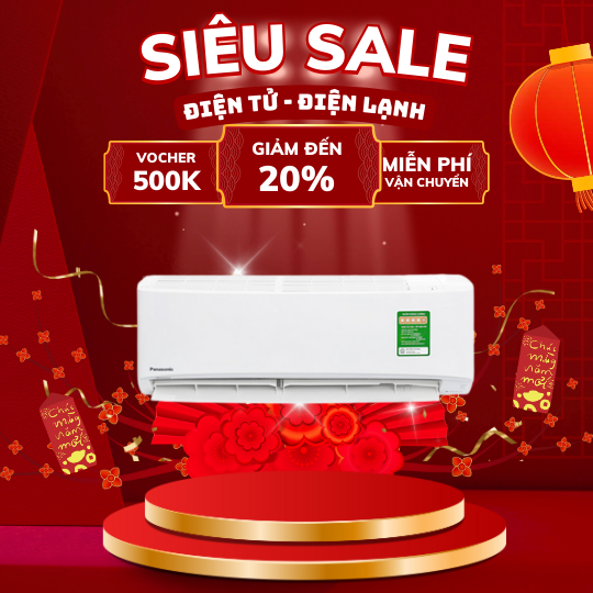 Điều hòa Panasonic CU/CS-RU9AKH-8 1 chiều inverter 9000BTU