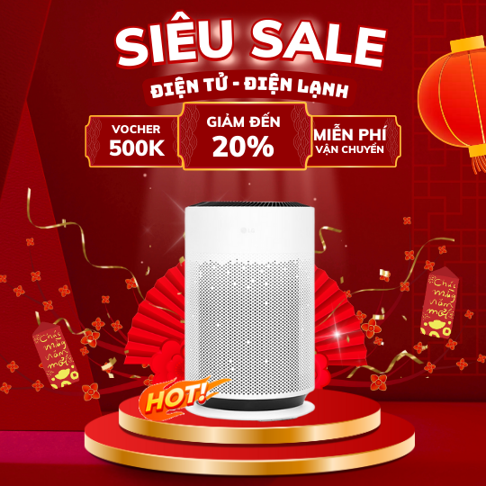 Máy lọc không khí LG Puricare 360 Hit AS60GHWG0 60m2