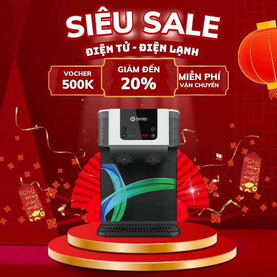 Máy lọc nước AO Smith ECO-AOC75PUR màng lọc RO-Side Stream