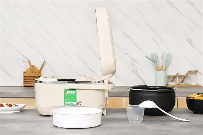 Nồi cơm cao tần Sharp KS-IH10IX-WH 1lít