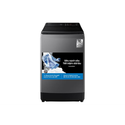 Máy giặt Samsung WA40F12E4LSV Ecobubble Inverter 12.5kg
