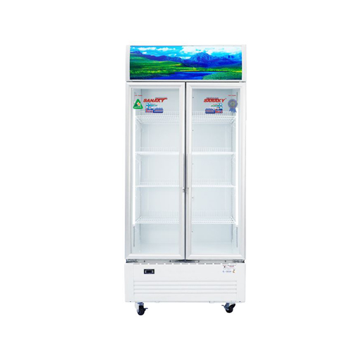 Tủ mát đứng Sanaky VH-8009HP3 inverter 2 cánh kính 700 lít